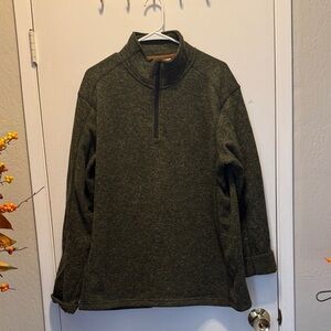 Men's Mountain Warehouse Green Quarter-Zip Sweater